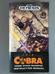 Instruction Manual | Twin Cobra Sega Genesis