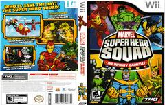 Artwork - Back, Front | Marvel Super Hero Squad: The Infinity Gauntlet Wii