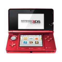 Nintendo 3DS Flame Red Cover Art