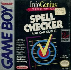 InfoGenius: Spell Checker and Calculator GameBoy Prices
