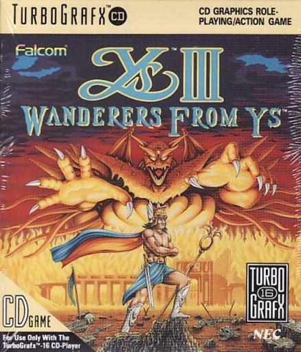 Ys III Wanderers from Ys Cover Art