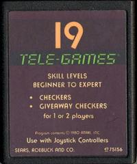 Checkers [Tele Games] Atari 2600 Prices