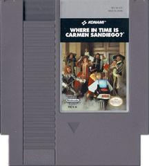 Cartridge | Where in Time is Carmen Sandiego NES