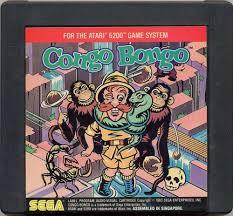 Congo Bongo - Cartridge | Congo Bongo Atari 5200