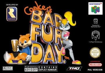 Conker's Bad Fur Day Cover Art