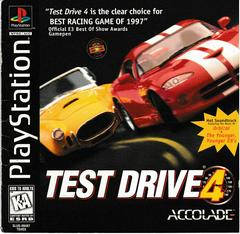Manual - Front | Test Drive 4 Playstation