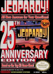 FC★JEOPARDY 25TH ANNIVERSARY EDITION NES