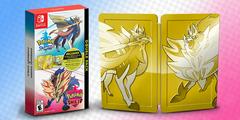 Gold Metal Case | Pokemon Sword and Shield Double Pack [Target Edition] Nintendo Switch