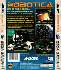 Back Of Box | Robotica Sega Saturn