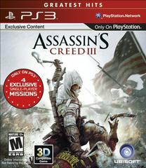 Assassin's Creed III [Greatest Hits] Playstation 3 Prices