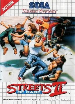 Streets of Rage 2 Cover Art