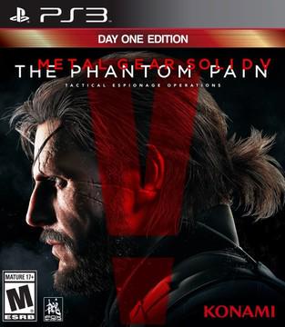 Metal Gear Solid V: The Phantom Pain Cover Art