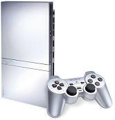 Main Image | Silver Slim Playstation 2 System Playstation 2