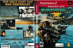 Artwork - Back, Front (UPC 711719727521) | SOCOM II US Navy Seals [Greatest Hits] Playstation 2