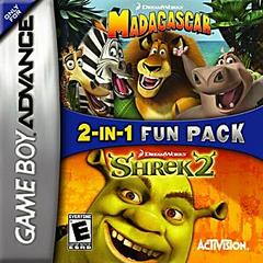 Madagascar and Shrek 2 GameBoy Advance Prices