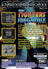 Fighters Megamix - Back | Fighters Megamix Game.Com