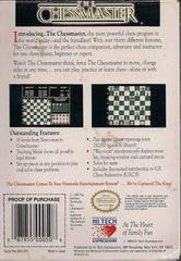Chessmaster - Back | Chessmaster NES