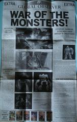 2 Sided Poster 21 1/2" X 13 1/2" | War of the Monsters Playstation 2