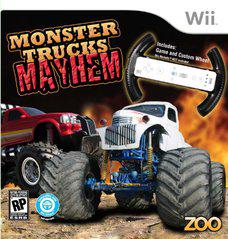 Monster Trucks Mayhem with Racing Wheel Wii Prices