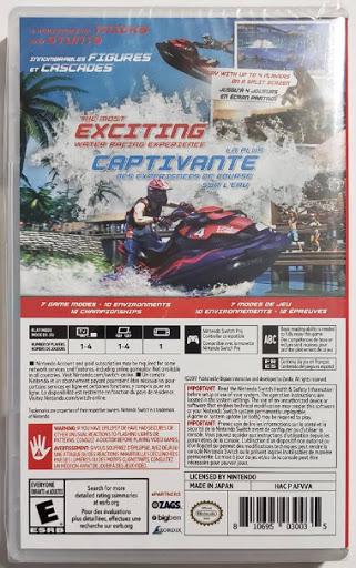 Aqua Moto Racing Utopia | New Item, Box, and Manual | Nintendo Switch