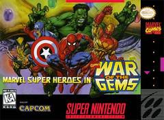 Marvel Super Heroes in War of the Gems Cover Art
