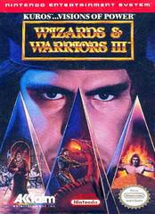 Wizards and Warriors III Kuros Visions of Power NES Prices