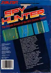 Spy Hunter - Back | Spy Hunter NES