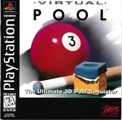 Manual - Front | Virtual Pool Playstation