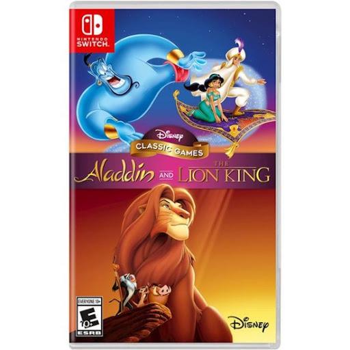 Disney Classic Games: Aladdin and The Lion King Cover Art