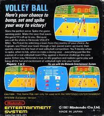 Volleyball - Back | Volleyball [5 Screw] NES