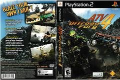 Artwork - Back, Front | ATV Offroad Fury 4 Playstation 2