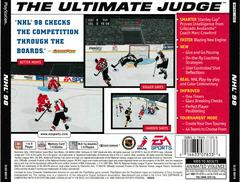 Back Of Case | NHL 98 Playstation