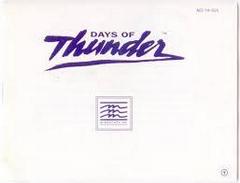 Days Of Thunder - Instructions | Days Of Thunder NES