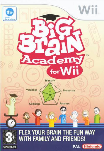 Big Brain Academy for Wii Cover Art