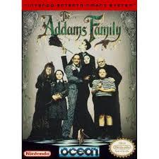 The Addams Family - Front | Addams Family NES