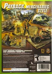 Back Of Box | Mercenaries 2 World in Flames [Platinum Hits] Xbox 360
