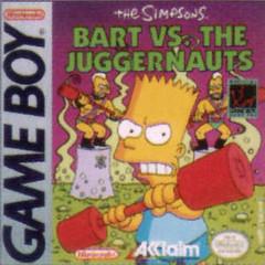 The Simpsons Bart vs the Juggernauts Cover Art