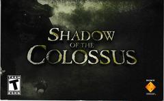 Manual - Front | Shadow of the Colossus [Greatest Hits] Playstation 2