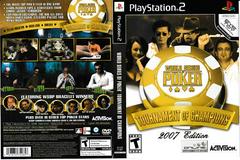 Artwork - Back, Front | World Series of Poker Tournament of Champions 2007 Playstation 2