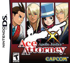 Ace Attorney Apollo Justice Cover Art