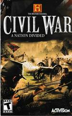 Manual - Front | History Channel Civil War A Nation Divided Playstation 2