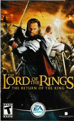 Manual - Front | Lord of the Rings Return of the King Playstation 2
