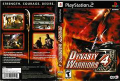 Artwork - Back, Front | Dynasty Warriors 4 Playstation 2