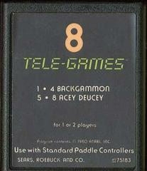 Cartridge | Backgammon [Tele Games] Atari 2600