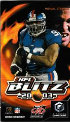Manual - Front | NFL Blitz 2003 Gamecube