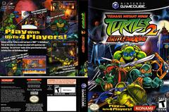 Case - Cover Art | Teenage Mutant Ninja Turtles 2: Battle Nexus Gamecube