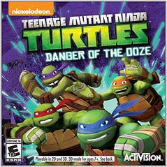 Teenage Mutant Ninja Turtles: Danger of the Ooze Cover Art