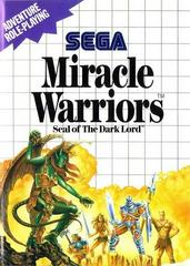 Miracle Warriors Seal of The Dark Lord PAL Sega Master System Prices
