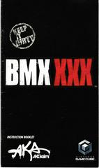Manual - Front | BMX XXX Gamecube