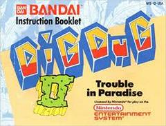 Dig Dug II Trouble In Paradise - Instructions | Dig Dug II: Trouble in Paradise NES